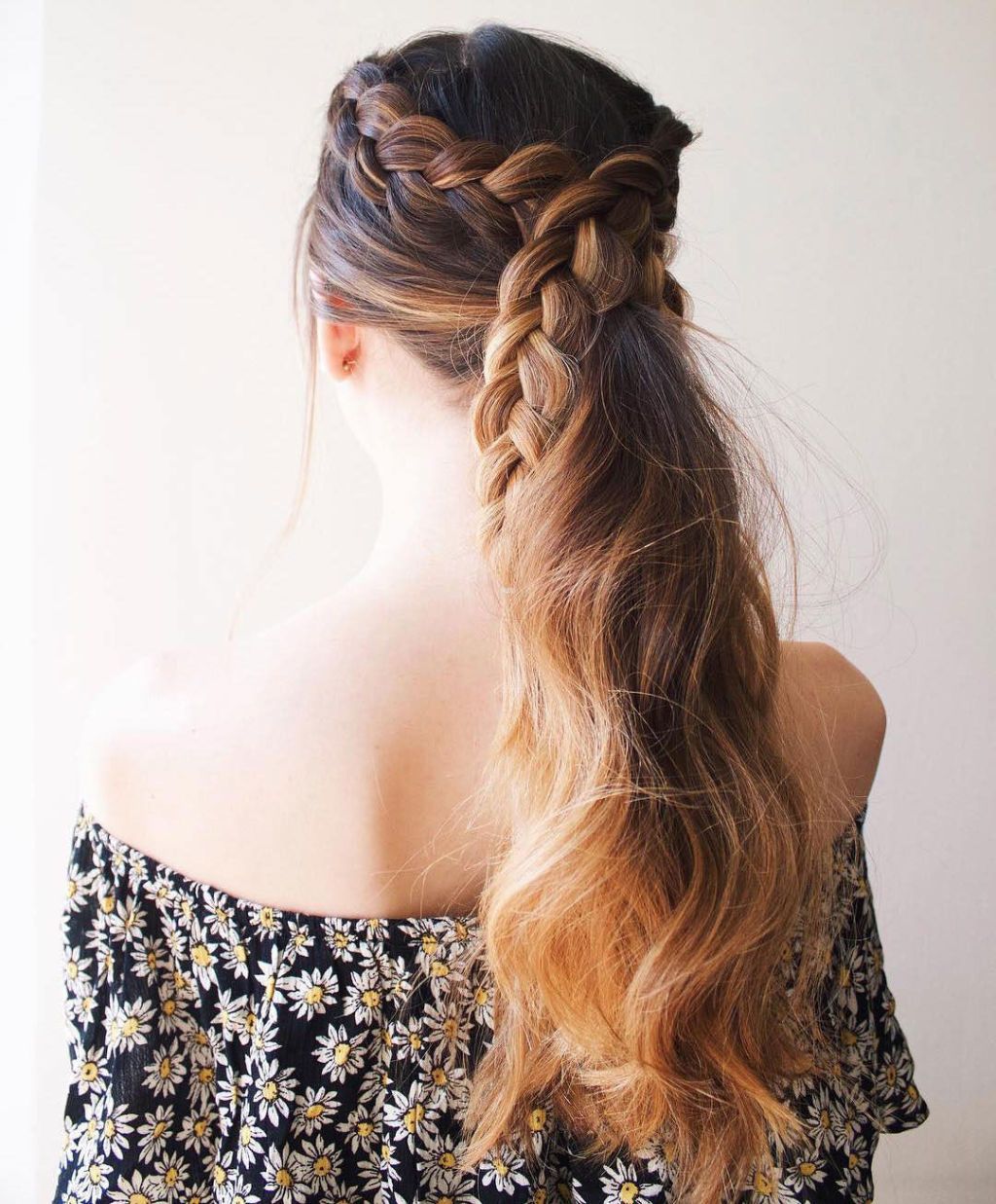 How To Do An Easy Side Braid Ponytail | Beauty | Poor Little It Girl